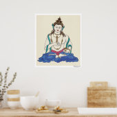 Vajrasattva Poster (Keuken)