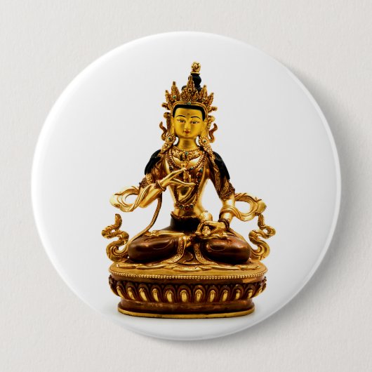 Vajrasattva Ronde Button 4,0 Cm (Voorkant)