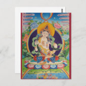 Vajrasatva Briefkaart (Voorkant / Achterkant)