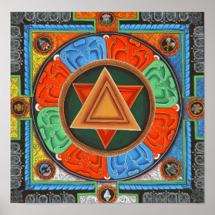 Vajrayogini Mandala Poster