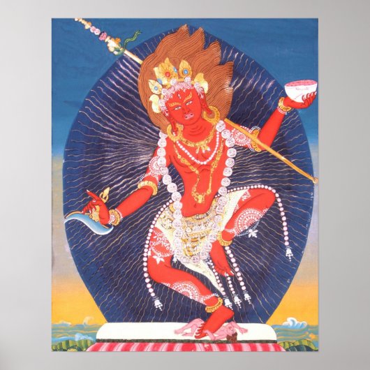 Vajrayogini Poster (Voorkant)
