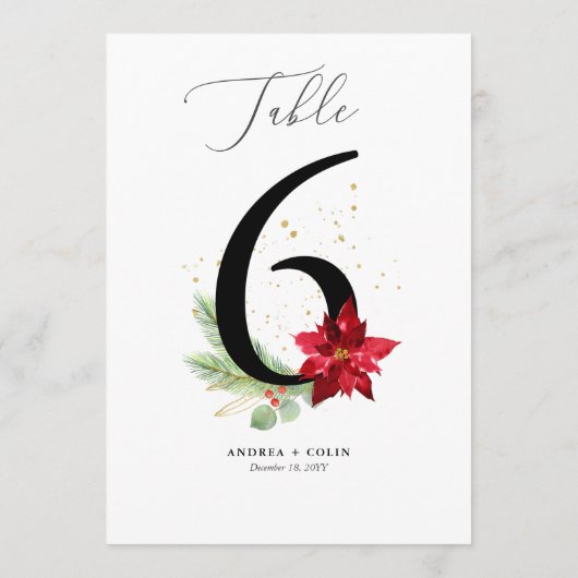 Vakanaal Botanisch + Goud Waterverf Tabel Nummer 6 Programma (Achterkant)