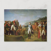 Vakanaal van Napoleon I en Alexander I Briefkaart (Voorkant)