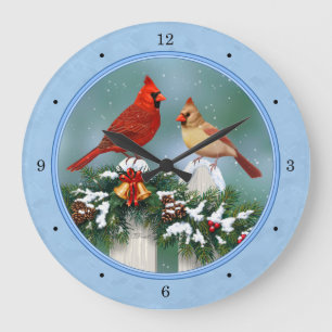 Vakanalen en kerstgarland grote klok
