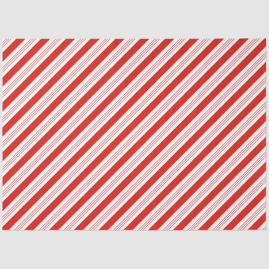 Vakaneskandsnoer rode feeststrepen tissuepapier (Voorkant)