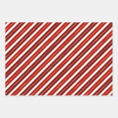 Vakanestische feestdagen, rode, witte en groene ke inpakpapier vel (Voorkant 2)