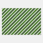 Vakanestische feestdagen, rode, witte en groene ke inpakpapier vel (Voorkant)