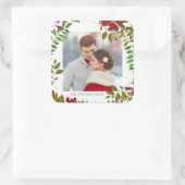 Vakanische foto Kerst sticker (Tas)