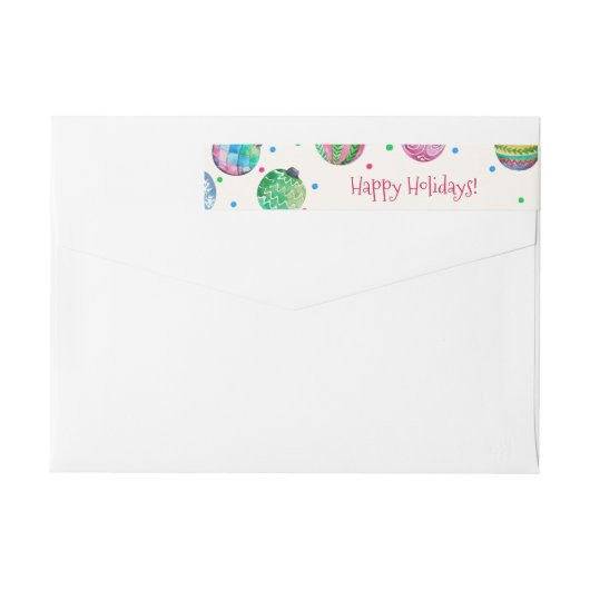 Vakankerfeestdag Ornament (Achterkant)