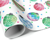 Vakankerfeestdag Ornament Cadeaupapier (Rol Hoek)