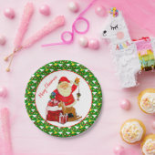 Vakankerkerstkerstfeestdag Papieren Bordje (Feest)