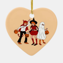 Vakantie accenten keramisch ornament