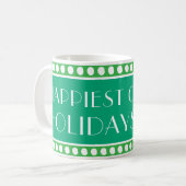 VAKANTIE ART DECO KOFFIEMOK (Voorkant links)