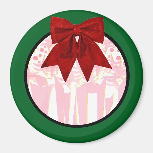 VAKANTIE ART DECO MAGNEET (Voorkant)