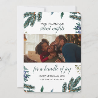 Vakantie baby aankondiging