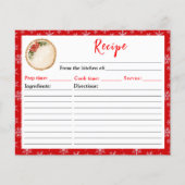 Vakantie bakken kersttaart recept (Voorkant)