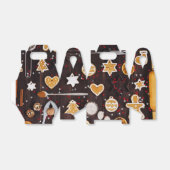 Vakantie baktafel bedankdoosjes (Uitgevouwen)