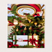 Vakantie berichten kaart (Buitenkant ongevouwen)