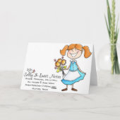 Vakantie BOERDERIJ Kaart (Achterkant)