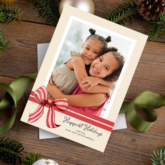 Vakantie Bow Foto Vakantie Kaart