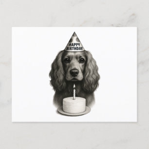 Vakantie Briefkaart Cocker Spaniel