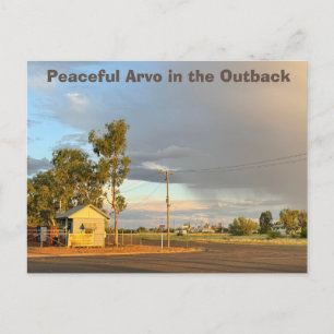 Vakantie Briefkaart van Cunnamulla. QLD. AU.