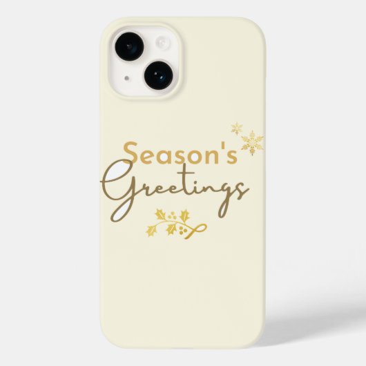Vakantie cadeau, retro kerst tas,  Christus Case-Mate iPhone Case (Achterkant)