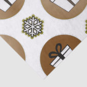 Vakantie cadeaus tissuepapier (Detail)