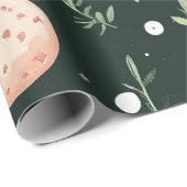  Vakantie Charm Feestelijke Baubles Cadeaupapier (Rol Hoek)