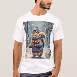 Vakantie chipmunk t-shirt