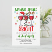 Vakantie Cocktail Party Kaart (Staand voorkant)