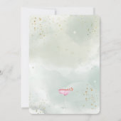 Vakantie cocktails feestelijke Drinken Schattige Kaart (Achterkant)