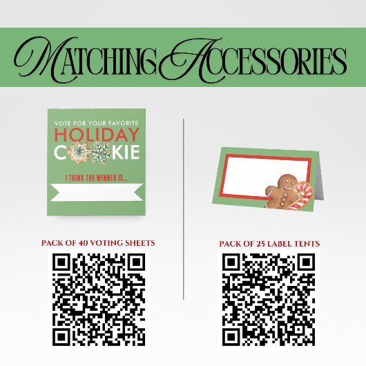 Vakantie Cookie Contest Winnaar Prijs Magnet Magneet