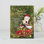 Vakantie Cookie Exchange Kerstfeest uitnodiging (Staand voorkant)