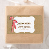 Vakantie Cookie Labels voor Cookie Swaps & Gifts (Insitu)