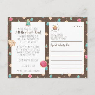 Vakantie Cookies & Cocktails Budget Party Uitnodig Briefkaart