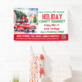 VAKANTIE Craft Market PTO PTA Kerk Banner (Insitu)