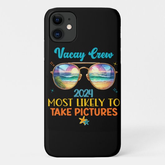 Vakantie crew 2024 Case-Mate iPhone case (Achterkant)