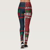 Vakantie Cross Stitch Leggings (Achterkant)
