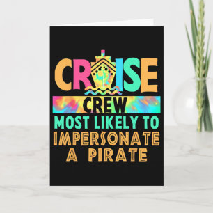 Vakantie Cruise Bemanning Het Meest Waarschijnlijk Kaart
