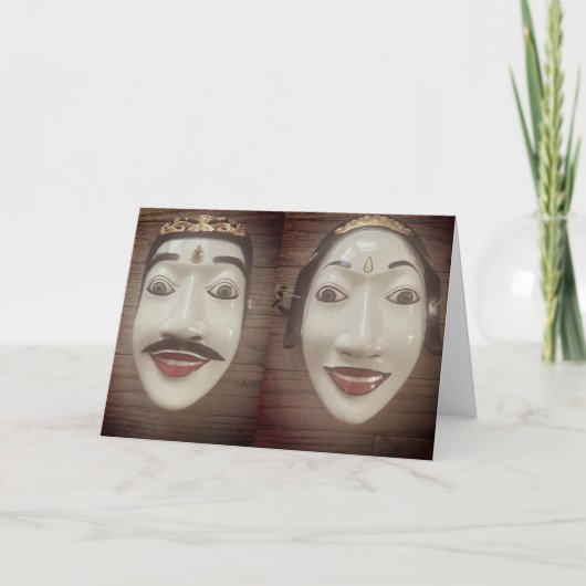 Vakantie Dag Kaart (Voorkant)