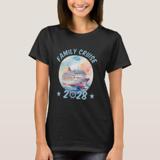 Vakantie Doelen Familie Cruise en Reizen Zeilen 2 T-shirt