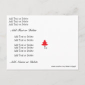 Vakantie Drop in Briefkaart - SRF (Achterkant)