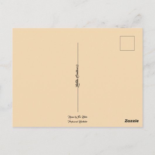 VAKANTIE EIERPUNTENRECEPTEN | BRIEFKAART (Achterkant)