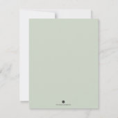 Vakantie en nieuwe aankondiging thuis (Achterkant)