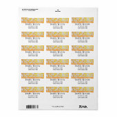 VAKANTIE ETIKET (Full Sheet)