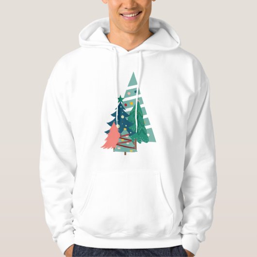 Vakantie Evergreens Design Hoodie (Voorkant)