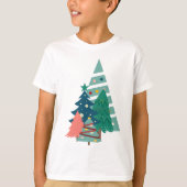 Vakantie Evergreens Design T-shirt (Voorkant)