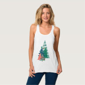 Vakantie Evergreens Design Tanktop (Volledige Voorkant)