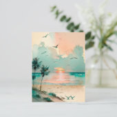 Vakantie Feestdagenkaart (Staand voorkant)